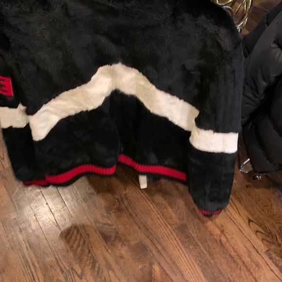 Jocelyn Rabbit Baseball Jacket - Picture 4 of 4